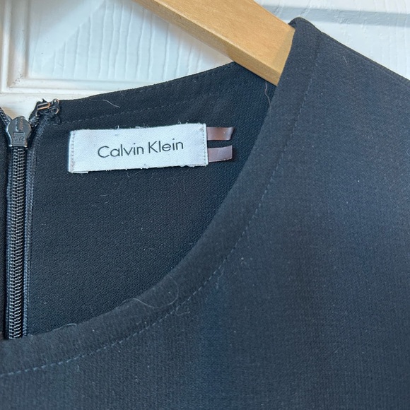Calvin Klein Black Sleeveless Sheath Dress - Picture 2 of 3